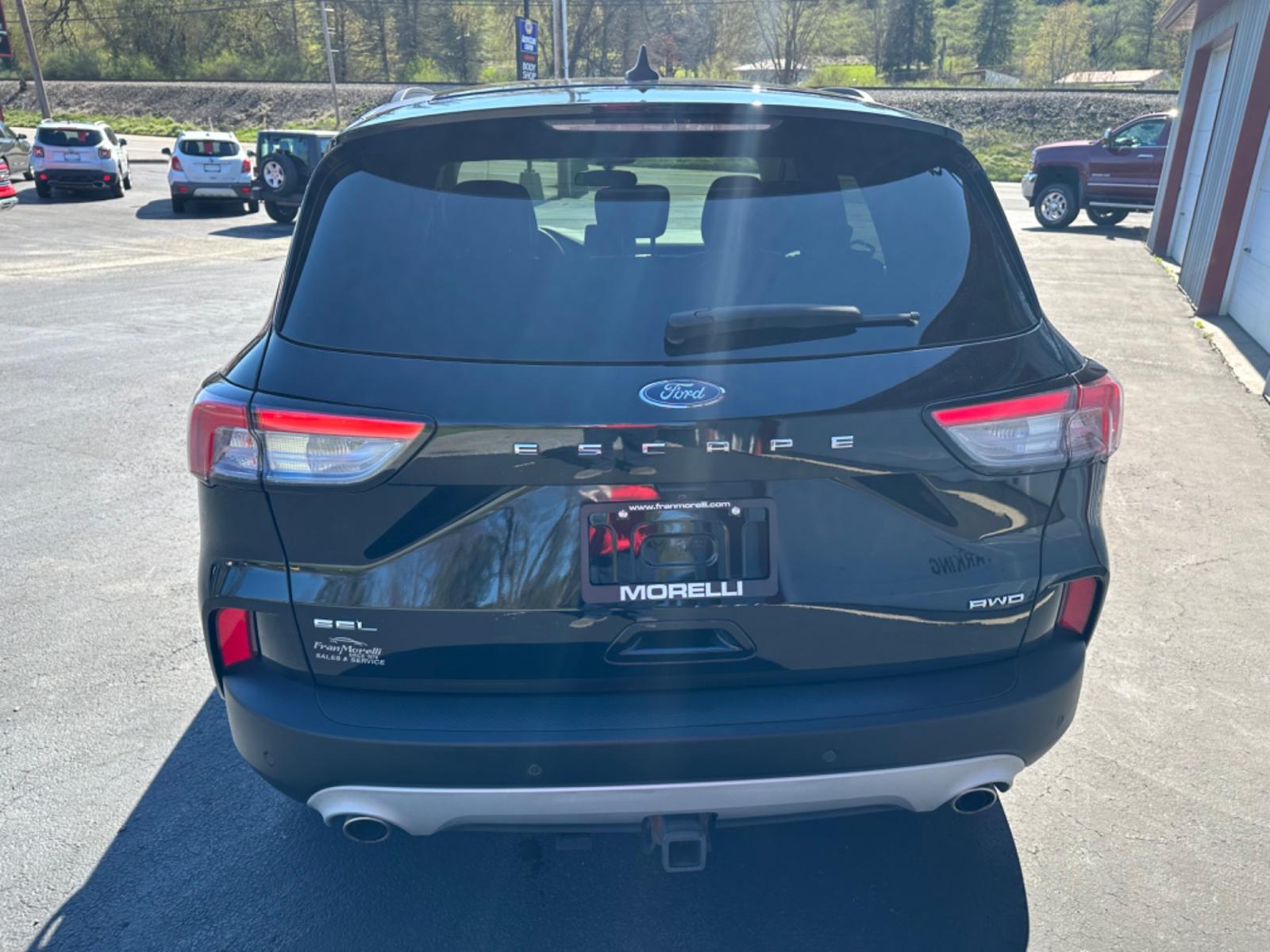 2020 Black Ford Escape (1FMCU9H9XLU) with an 4 engine, automatic transmission, located at 8464 Route 219, Brockway, PA, 15824, (814) 265-1330, 41.226871, -78.780518 - Photo #12